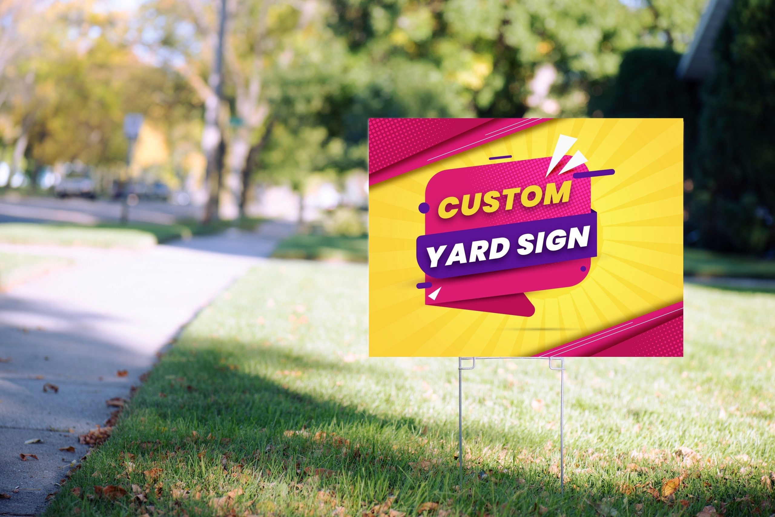 custom yard signs in North York, ON